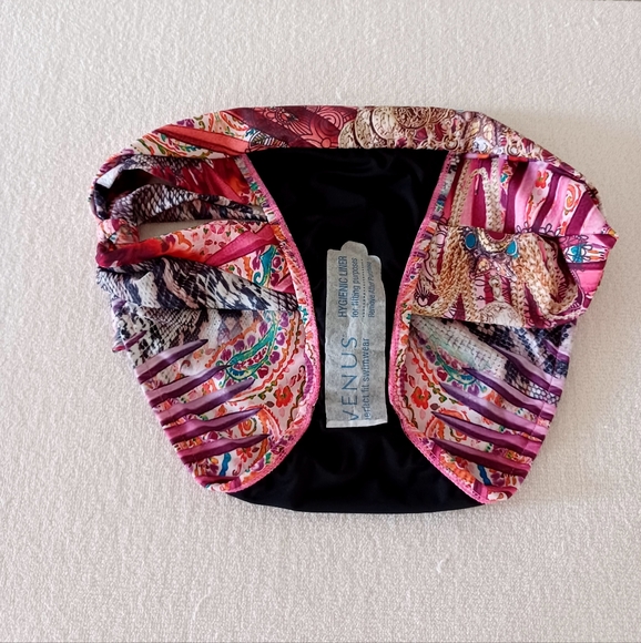 VENUS Expression Floral & Snake Skin Print Bikini Bottom, size S - Picture 7 of 12